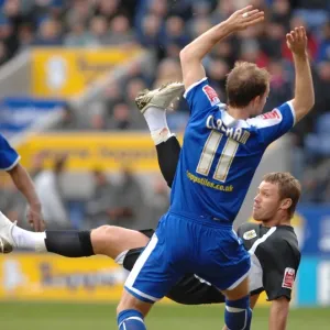 Lee Trundle in Action Print - Leicester City vs. Bristol City Photo Lee Trundle in Action Print - Leicester City vs. Bristol City Photo