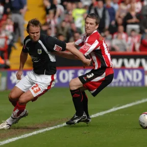Lee Trundle Print - Bristol City vs Sheffield United Football Match Photo