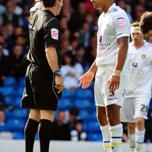 Leeds Kisnorbo Sent Off for Penalty Foul on Maynard in Leeds United vs. Bristol City (16/09/2011) Leeds Kisnorbo Sent Off for Penalty Foul on Maynard in Leeds United vs. Bristol City (16/09/2011)