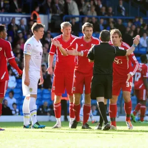 Leeds United vs. Bristol City: Controversial Late Goal Disallowed - Football, League Cup, 16th September 2011 Leeds United vs. Bristol City: Controversial Late Goal Disallowed - Football, League Cup, 16th September 2011