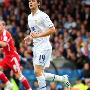 Leeds United vs. Bristol City - Jonathan Howson in Action, League Cup 16th September 2011 Leeds United vs. Bristol City - Jonathan Howson in Action, League Cup 16th September 2011