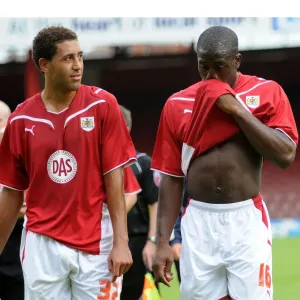 Lewin Nyatanga and John Akinde Lewin Nyatanga and John Akinde