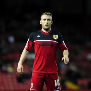Bristol City's Liam Kelly in Print, 2013 Championship Match