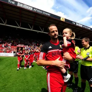 Louis Carey's Farewell: A Grand Send-Off with a Guard of Honor at Ashton Gate Stadium (August 4, 2012)