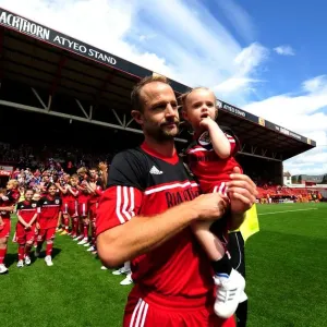 Louis Carey's Farewell: A Grand Send-Off with a Guard of Honor at Ashton Gate Stadium (August 4, 2012)
