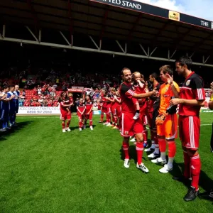 Louis Carey's Farewell: A Guard of Honor Tribute at Ashton Gate Stadium (August 4, 2012)