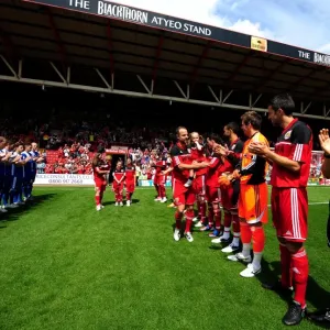 Louis Carey's Testimonial: A Guard of Honor Welcome at Ashton Gate Stadium (August 4, 2012)