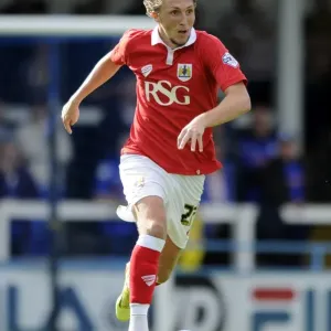 Luke Ayling in Action: Rochdale vs. Bristol City, Sky Bet League One, 2014 Luke Ayling in Action: Rochdale vs. Bristol City, Sky Bet League One, 2014