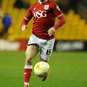 Luke Freeman of Bristol City in Action against Wolves at Molineux Stadium, 2016