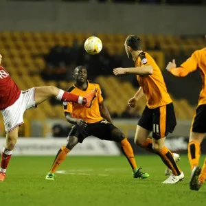 Luke Freeman in Control: Wolves vs. Bristol City Championship Clash, March 2016