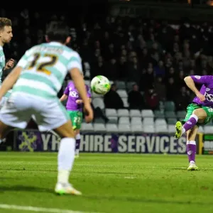 Luke Freeman Scores the Game-Winning Goal for Bristol City against Yeovil Town, March 10, 2015