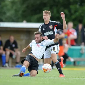 Print of Luke Freeman vs. Nicky Lawrence at The Playing Fields Print of Luke Freeman vs. Nicky Lawrence at The Playing Fields