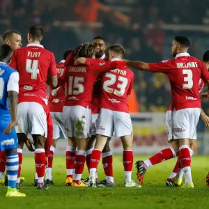 Luke Freeman's Brace Print - Bristol City Leads 3-0