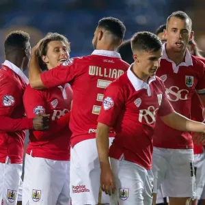 Luke Freeman Print: Bristol City Goal Celebration
