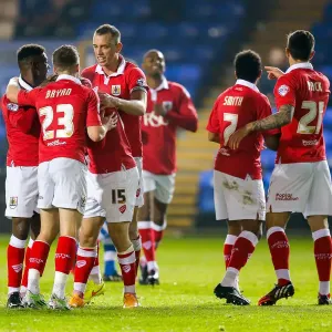 Luke Freeman Print - Bristol City Ahead vs Peterborough United
