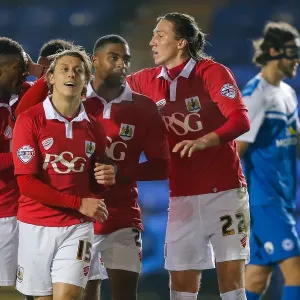 Luke Freeman Print - Bristol City vs Peterborough United 2014