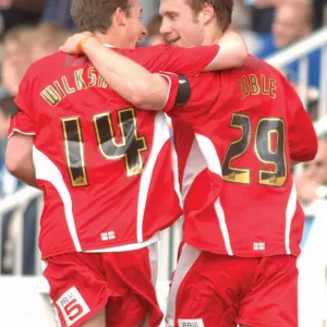 Luke Wilkshire David Noble Celebration Luke Wilkshire David Noble Celebration