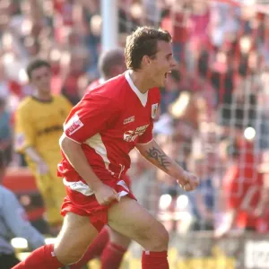 Luke Wilkshire's Exuberant Goal Celebration (05-06 Season) Luke Wilkshire's Exuberant Goal Celebration (05-06 Season)