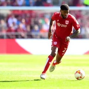 Mark Little in Action: Bristol City vs. Wolverhampton Wanderers, Sky Bet Championship (April 2017) - Ashton Gate