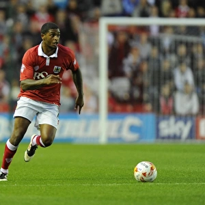 Mark Little in Action: Bristol City vs Leyton Orient, Sky Bet League One Football Match, 2014