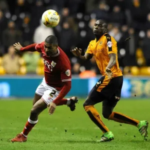 Mark Little of Bristol City at Molineux Stadium during Wolves vs. Bristol City Championship Match, March 8, 2016