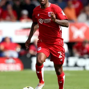 Mark Little Charges Forward: Burton Albion vs. Bristol City Championship Clash, 2016 Mark Little Charges Forward: Burton Albion vs. Bristol City Championship Clash, 2016