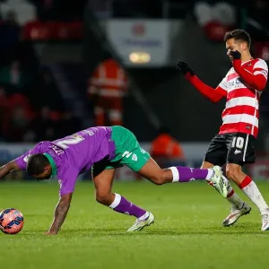 Mark Little vs Harry Forrester Print, FA Cup Match Mark Little vs Harry Forrester Print, FA Cup Match