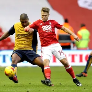 Mark Little vs Jamie Ward: Intense Battle at Nottingham Forest vs Bristol City, Sky Bet Championship (January 2017) Mark Little vs Jamie Ward: Intense Battle at Nottingham Forest vs Bristol City, Sky Bet Championship (January 2017)