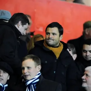Mark Wright Watches Brother Josh Wright's Championship Match Against Bristol City at Ashton Gate Stadium (03/01/2012) Mark Wright Watches Brother Josh Wright's Championship Match Against Bristol City at Ashton Gate Stadium (03/01/2012)