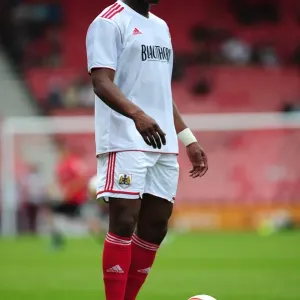 Marlon Harewood in Action: Bristol City vs Bournemouth, 2013 - Football Pre-Season Friendly at Goldsands Stadium