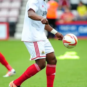 Marlon Harewood of Bristol City in Action against Bournemouth, 2013