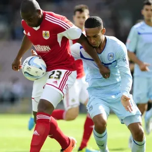 Marlon Harewood Clutches Ball Against Coventry City, Sky Bet League One, 2013 Marlon Harewood Clutches Ball Against Coventry City, Sky Bet League One, 2013