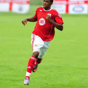 Marlon Jackson in Action: Vallens IF vs. Bristol City Marlon Jackson in Action: Vallens IF vs. Bristol City