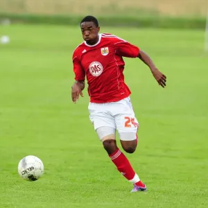 Marlon Jackson in Action: Vallens IF vs. Bristol City Marlon Jackson in Action: Vallens IF vs. Bristol City