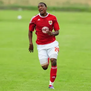Marlon Jackson in Action: Vallens IF vs. Bristol City Marlon Jackson in Action: Vallens IF vs. Bristol City