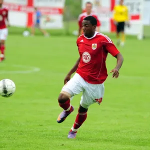 Marlon Jackson in Action: Vallens IF vs. Bristol City Marlon Jackson in Action: Vallens IF vs. Bristol City