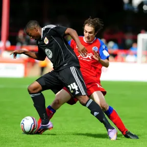 Marlon Jackson's Thrilling Sprint: Outpacing Aldershot Defenders for a Bristol City Goal Marlon Jackson's Thrilling Sprint: Outpacing Aldershot Defenders for a Bristol City Goal