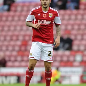 Marlon Pack in Action: FA Cup First Round - Bristol City vs Dagenham and Redbridge
