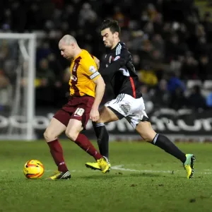 Marlon Pack of Bristol City Closes In on Gary Jones of Bradford City, Coral Windows Stadium, January 11, 2014 Marlon Pack of Bristol City Closes In on Gary Jones of Bradford City, Coral Windows Stadium, January 11, 2014