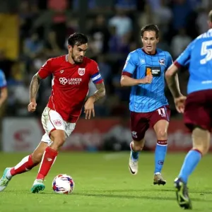 Marlon Pack Print - Scunthorpe United vs. Bristol City EFL Cup 2016 Photo