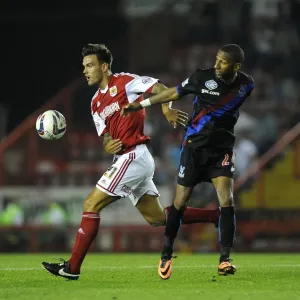 Marlon Pack Soars High: A Thrilling Heading Duel Against Crystal Palace's Elliot Grandin, 2013