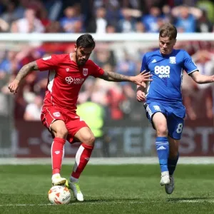 Marlon Pack Stands Firm Against Birmingham City: Bristol City vs. Birmingham City, Sky Bet Championship, 07-05-2017