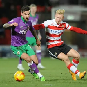 Marlon Pack vs Curtis Main Print, League One Football Action Marlon Pack vs Curtis Main Print, League One Football Action