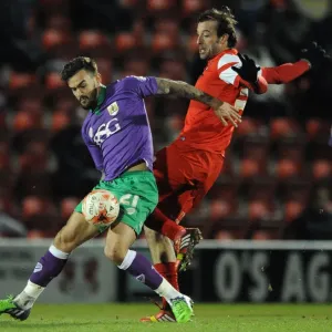 Maron Pack vs. Gianvito Plasmati: A Battle for Control in the Sky Bet League One Clash between Leyton Orient and Bristol City, March 2015 Maron Pack vs. Gianvito Plasmati: A Battle for Control in the Sky Bet League One Clash between Leyton Orient and Bristol City, March 2015