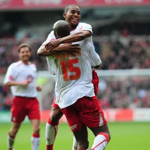 Season 08-09 Framed Print Collection: Nottingham Forest v Bristol City