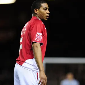 Marvin Elliott in Action Print - Bristol City vs Barnsley