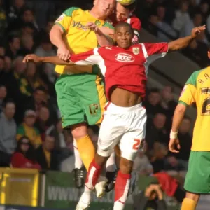 Marvin Elliott in Action: Norwich City vs. Bristol City