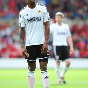 Marvin Elliott of Bristol City in Action Against Nottingham Forest, Championship Match, August 18, 2012