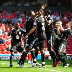 Marvin Elliott Scores the Opener: A Championship Thriller at Oakwell Stadium (Barnsley vs. Bristol City, 09/04/2011) Marvin Elliott Scores the Opener: A Championship Thriller at Oakwell Stadium (Barnsley vs. Bristol City, 09/04/2011)