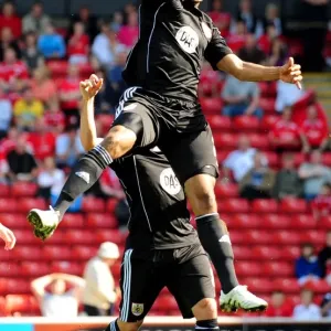 Marvin Elliott Scores the Thrilling Opener: Barnsley vs. Bristol City in Championship Action at Oakwell Stadium (09/04/2011) Marvin Elliott Scores the Thrilling Opener: Barnsley vs. Bristol City in Championship Action at Oakwell Stadium (09/04/2011)